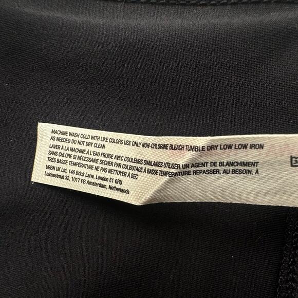 NWT FP Movement Black w/ White Piping Island Time High Waisted Shorts, Size S - Picture 11 of 11